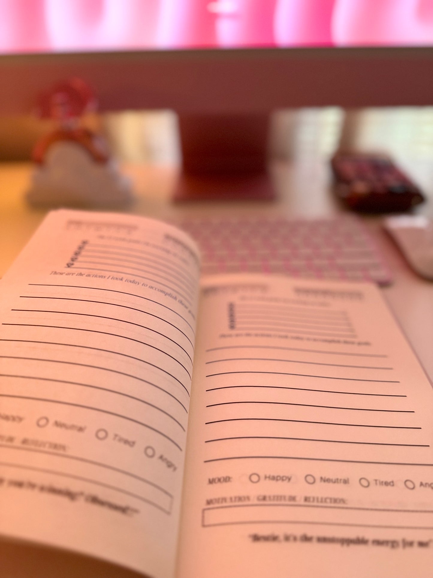 Accountability Bestie 12 Week Guided Planner